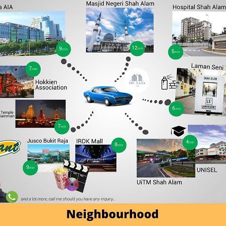 Sinar Rasa Homestay At I-Soho, I-City Shah Alam Exterior photo Neighbourhood