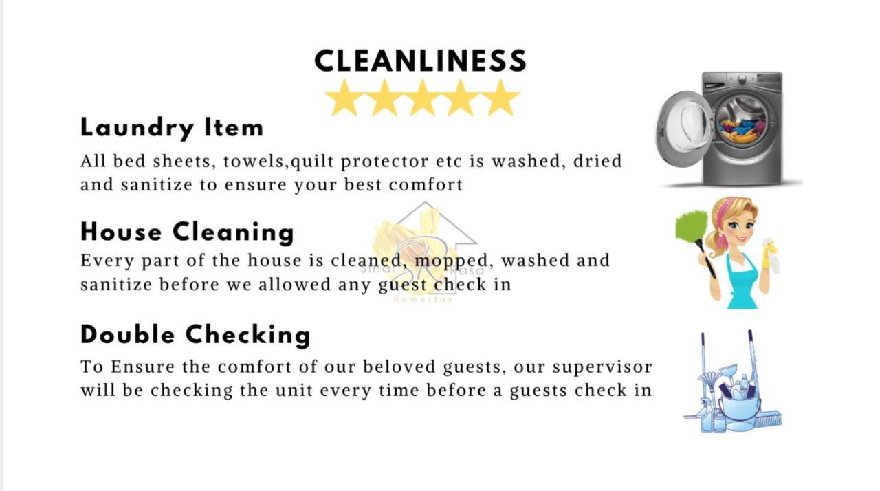 Sinar Rasa Homestay At I-Soho, I-City Shah Alam Exterior photo A sample of a cleanliness policy